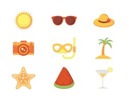 Gratis Beach Theme Vector