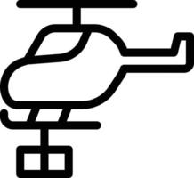 helikopter vektor illustration på en bakgrund. premium kvalitet symbols.vector ikoner för koncept och grafisk design.