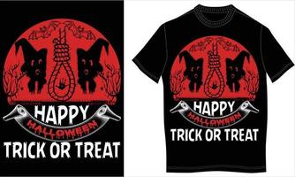 Halloween-T-Shirt-Design vektor