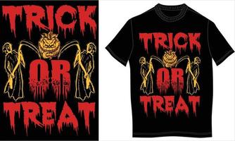 Halloween-T-Shirt-Design vektor