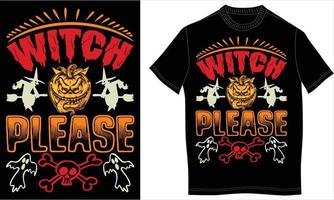 Halloween-T-Shirt-Design vektor