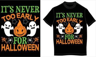 Halloween-T-Shirt-Design vektor