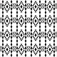 svart och vitt seamless mönster vektor
