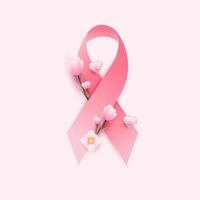 Brustkrebs-Bewusstseinsmonat, geeignet für Hintergründe, Banner, Poster und andere vektor