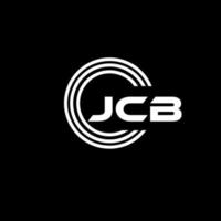 jcb Brief Logo Vorlage Vektor Icon Design kostenloser Vektor