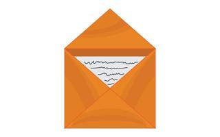 E-Mail-Symbol-Logo-Vektor-Illustration. Vorlage für Briefumschlagsymbole vektor