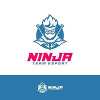 Ninja-Logo-Vektorvorlage, kreative Ninja-Logo-Designkonzepte vektor