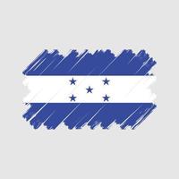 Honduras-Flaggenvektor. Nationalflagge vektor