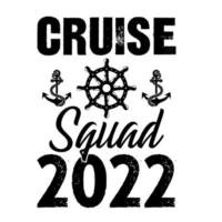 Cruise Squad 2022 vektor