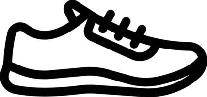 Schuhe, Vektorgrafik auf einem Hintergrund. Premium-Qualitätssymbole. Vektorsymbole für Konzept und Grafikdesign. vektor