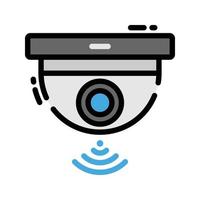 cctv-Überwachungskamera-Symbol vektor