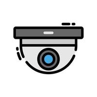 cctv-Überwachungskamera-Symbol vektor