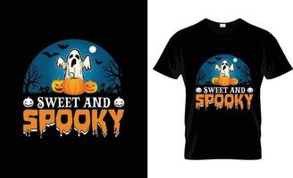 Halloween-T-Shirt-Design, Halloween-T-Shirt-Slogan und Bekleidungsdesign, Halloween-Typografie, Halloween-Vektor, Halloween-Illustration vektor