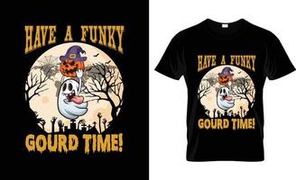 Halloween-T-Shirt-Design, Halloween-T-Shirt-Slogan und Bekleidungsdesign, Halloween-Typografie, Halloween-Vektor, Halloween-Illustration vektor