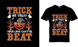 Halloween-T-Shirt-Design, Halloween-T-Shirt-Slogan und Bekleidungsdesign, Halloween-Typografie, Halloween-Vektor, Halloween-Illustration vektor