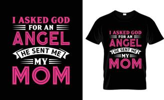 Muttertag-T-Shirt-Design, Muttertag-T-Shirt-Slogan und Bekleidungsdesign, Muttertag-Typografie, Muttertag-Vektor, Muttertag-Illustration vektor