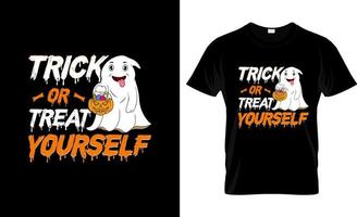 Halloween-T-Shirt-Design, Halloween-T-Shirt-Slogan und Bekleidungsdesign, Halloween-Typografie, Halloween-Vektor, Halloween-Illustration vektor