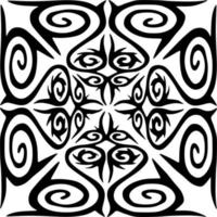 Batik-Muster-Design vektor