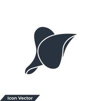 Kartoffelchips-Symbol-Logo-Vektor-Illustration. Symbolvorlage für Kartoffelchips für Grafik- und Webdesign-Sammlung vektor