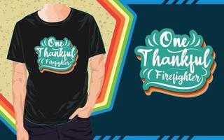 Thanksgiving-T-Shirt-Design, Typografie-T-Shirt vektor