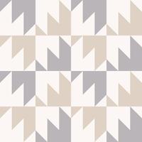 abstraktes geometrisches Muster. abstrakter geometrischer dreieckiger Zickzack in quadratischer Form beige Farbe nahtloser Musterhintergrund. Verwendung für Stoffe, Textilien, Innendekorationselemente, Verpackungen. vektor