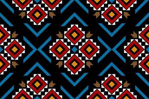 geometrisches ethnisches orientalisches nahtloses Muster traditionell. vektor