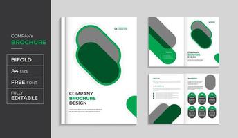 företags- broschyr och företag profil årlig Rapportera omslag design mall uppsättning vektor