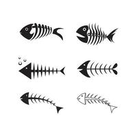 Fishbone-Logo-Vektor vektor