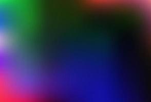 dunkles Multicolor, Regenbogen-Vektor-glänzendes Bokeh-Muster. vektor