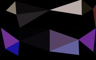 Licht mehrfarbiger, abstrakter Mosaikhintergrund des Regenbogenvektors. vektor