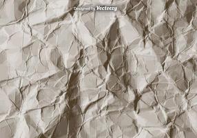 Vektor zerknittertes Papier Textur