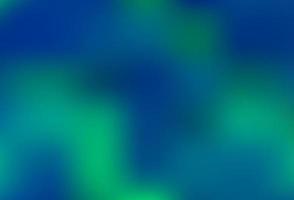 ljusblå, grön vektorbokeh och färgglada mönster. vektor