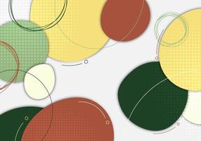 abstrakt färgrik tema av avokado färger design mönster. överlappande med fri form linje dekorativ bakgrund. vektor