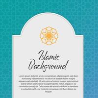 islamisches hintergrunddesign social media post ramadhan kareem ied mubarak vektor