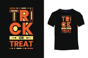 Halloween zitiert Vektortypografie-T-Shirt-Design vektor