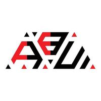 kreativ triangel brev logotyp design för din företag vektor