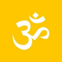 buddha om, symbol, symbol, vektor, bestand, illustration vektor