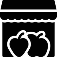 Früchte-Vektor-Illustration auf einem Hintergrund. hochwertige Symbole. Vektor-Icons für Konzept und Grafikdesign. vektor