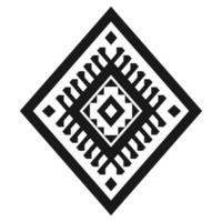 geometrisk etnisk mönster konst. amerikansk, mexikansk stil. bakgrund aztec stam- prydnad. vektor