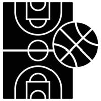 strategi ikon, basketboll tema vektor