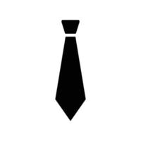 Krawatte Symbol Vektor Designvorlage
