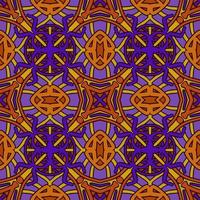 Flerfärgad marockansk sömlös mönster. traditionell arabicum islamic bakgrund. årgång, turkiska, indisk stil idealisk för matta, keramik, kakel. vektor illustration.