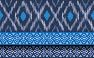geometrisk etnisk mönster, broderi motiv bakgrund, vektor batik för skriva ut