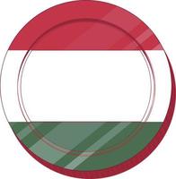 ungarische flagge handgezeichnet, ungarischer forint handgezeichnet vektor