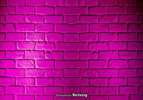 Vector Pink Grunge Brick Wall Textur
