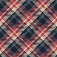 Nahtloses Muster aus schottischem Tartan-Plaid. wiederholbarer hintergrund mit karierter stoffstruktur. Vektorhintergrund gestreifter Textildruck. vektor