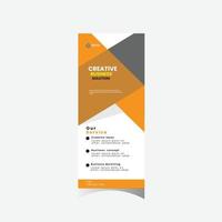 kreative Business-Roller-Banner-Vorlage vektor