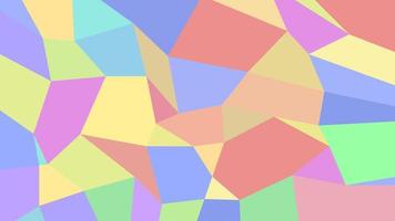 abstrakt färgrik geometrisk polygon bakgrund illustration, perfekt för tapet, bakgrund, vykort, bakgrund vektor