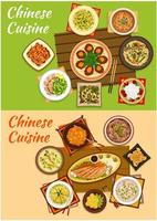kinesisk kök ikon av signatur orientalisk maträtter vektor