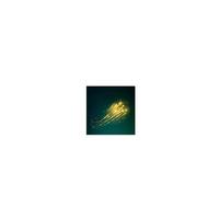 Meteorschauer-Symbol von Sternschnuppen am Nachthimmel vektor
